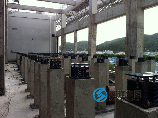 珠海航展馆减震降噪工程采用上海ZTF弹簧减震器