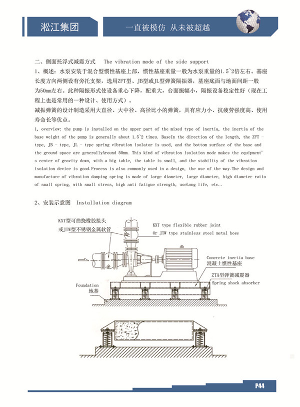 专家告诉你怎么去设计好*款水泵弹簧减震器? 水泵弹簧减震器