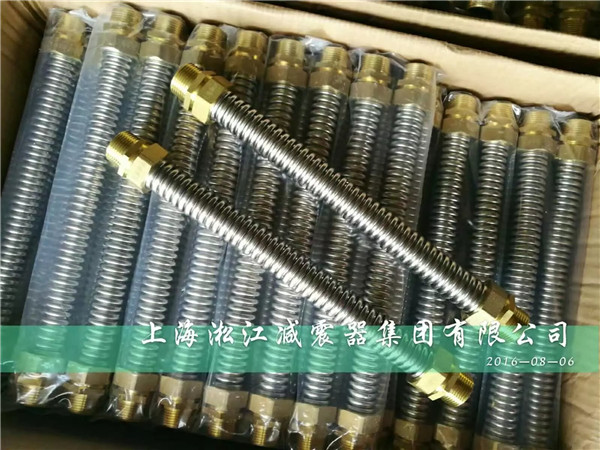 4800根淞江不锈钢铜头空调软管发货 不锈钢空调软管,铜头空调软管发
