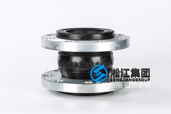软连接、热镀锌+氟橡胶(热镀锌法兰氟橡胶接头)